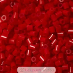 Sachet 1000 perles plastique Midi Rouge Noël - Hama