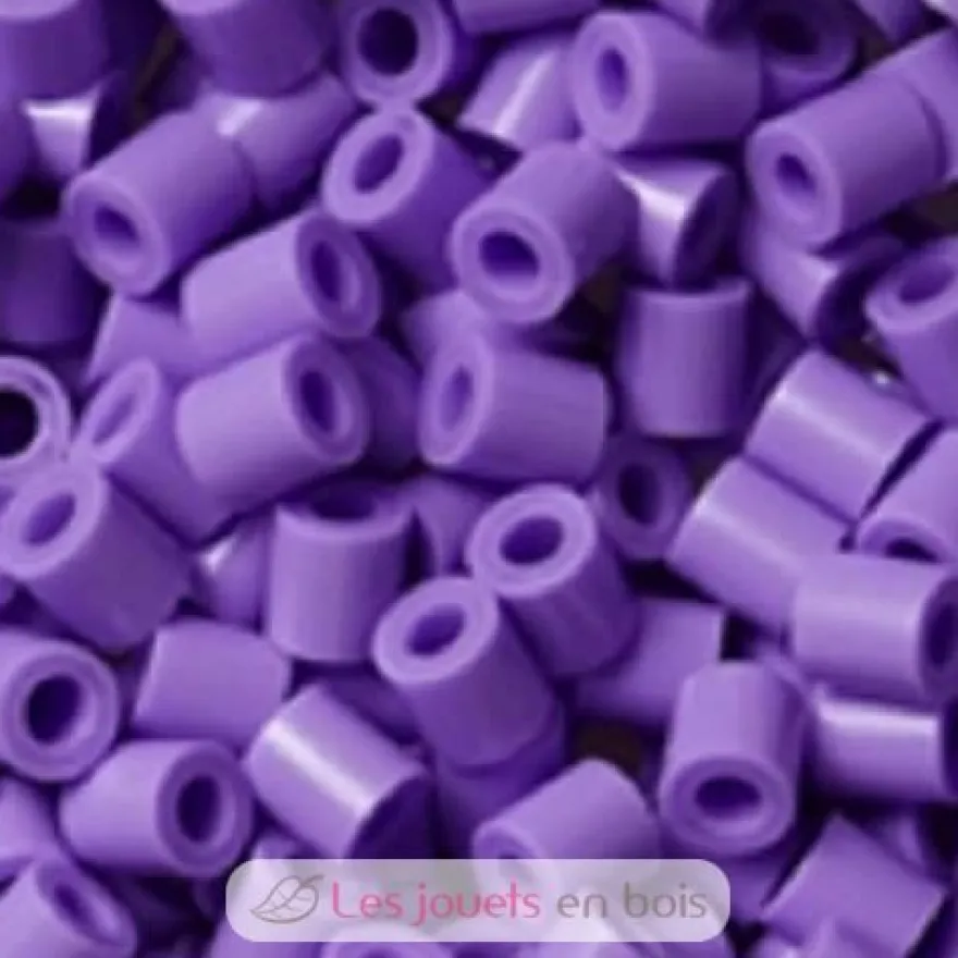 Sachet 1000 perles plastique Midi Violet pastel - Hama