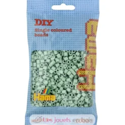 Sachet 1000 perles plastique Midi eucalyptus - Hama