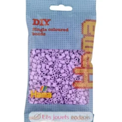 Sachet 1000 perles plastique Midi lilas - Hama