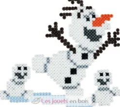 Sachet 1000 perles plastique Midi Blanc - Hama