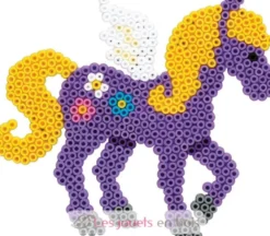 Sachet 1000 perles plastique Midi jaune - Hama