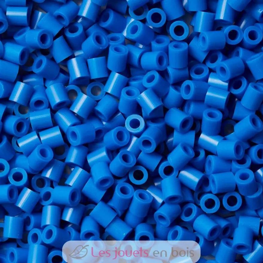 Sachet 1000 perles plastique Midi Bleu - Hama