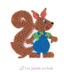 Sachet 1000 perles plastique Midi Marron glacé - Hama