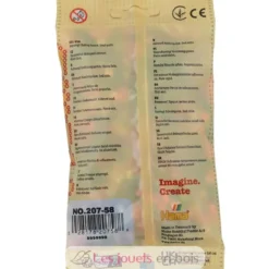 Sachet 1000 perles plastique Midi mix 58 couleurs - Hama