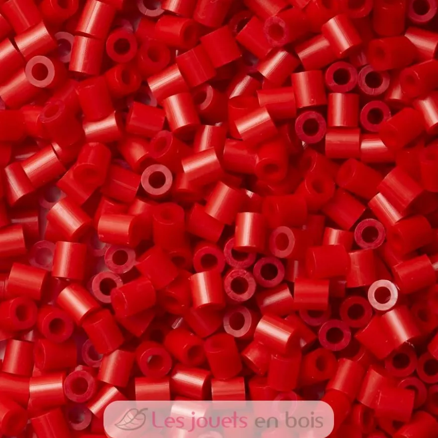 Sachet 1000 perles plastique Midi Rouge - Hama