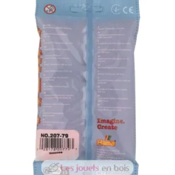 Sachet 1000 perles plastique Midi orange Abricot - Hama