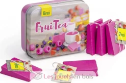 Sachets de thé aux fruits rouges en bois rose - Erzi