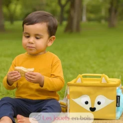 Sac isotherme Cyranos le renard jaune - Les Déglingos
