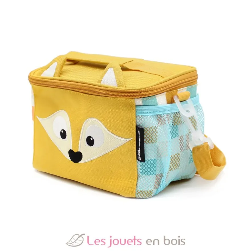 Sac isotherme Cyranos le renard jaune - Les Déglingos