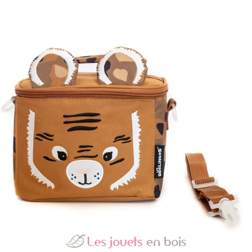 Sac isotherme Spéculos tigre Marron Déglingos