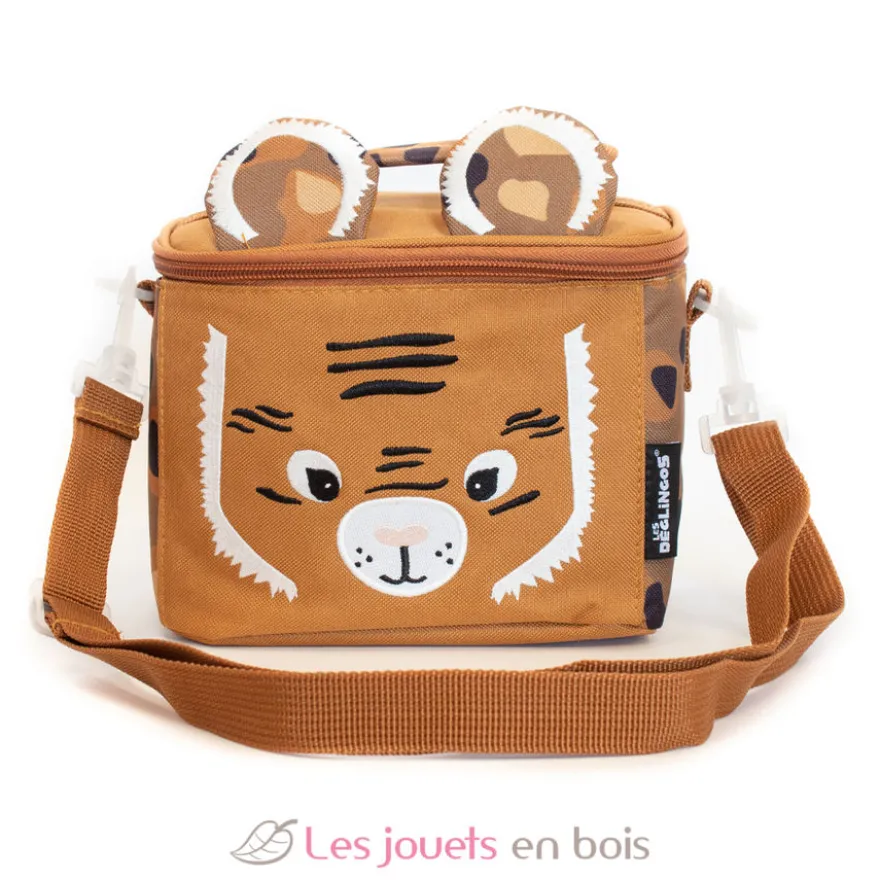 Sac isotherme Spéculos tigre Marron Déglingos