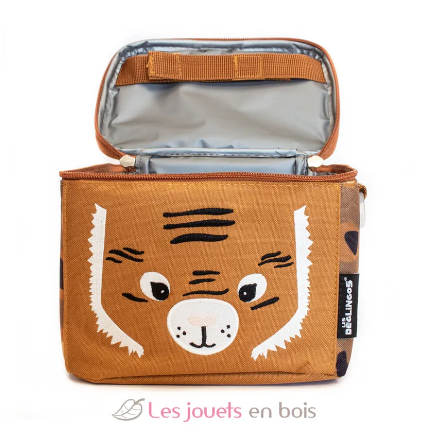 Sac isotherme Spéculos tigre Marron Déglingos
