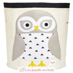 Sac à jouets Chouette - 3 Sprouts