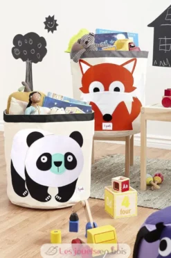 Sac à jouets Panda - 3 Sprouts