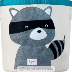 Sac à jouets Raton laveur - 3 Sprouts