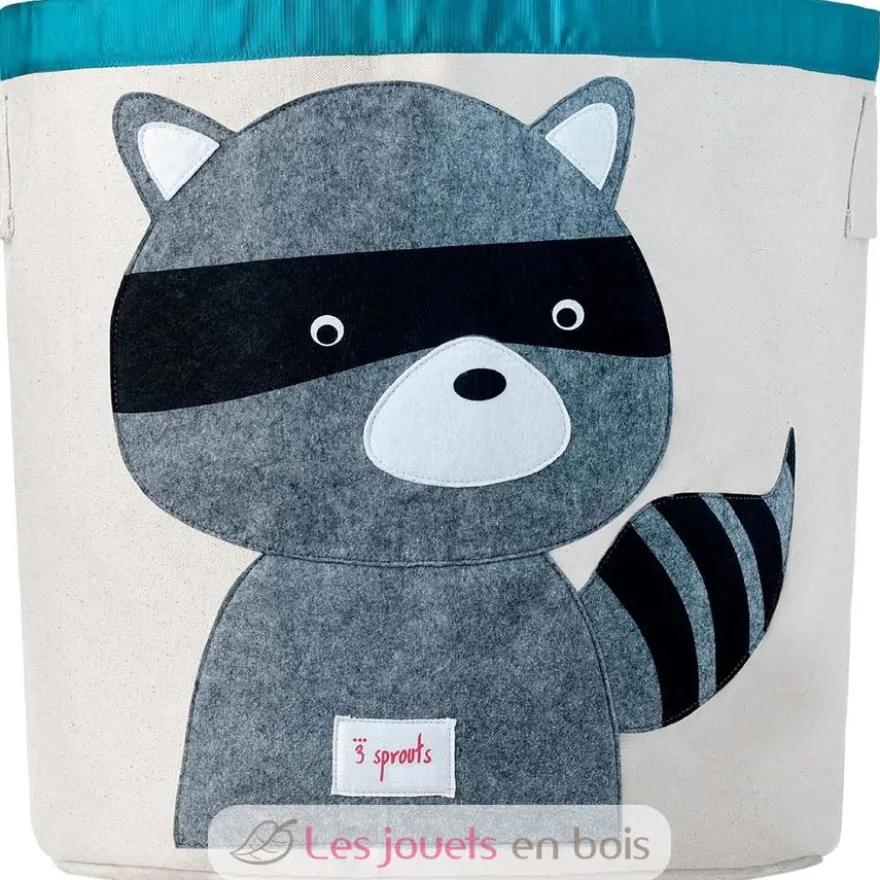 Sac à jouets Raton laveur - 3 Sprouts