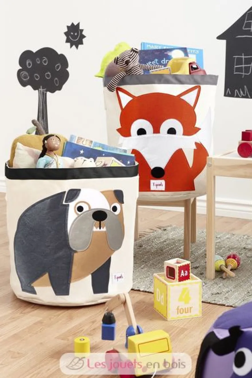 Sac à jouets Renard - 3 Sprouts