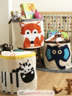 Sac à jouets Zèbre - 3 Sprouts