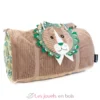 Sac week-end Jélékros lion gris vert Les Déglingos