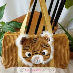Sac week-end Spéculos tigre Marron Déglingos