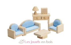 Salon en bois naturel - Plan Toys