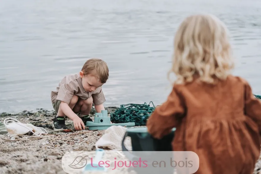 Seau de plage avec accessoires - Dantoy