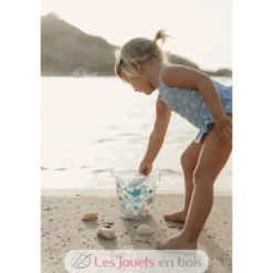 Seau de plage bleu - Ocean Dreams - Little Dutch
