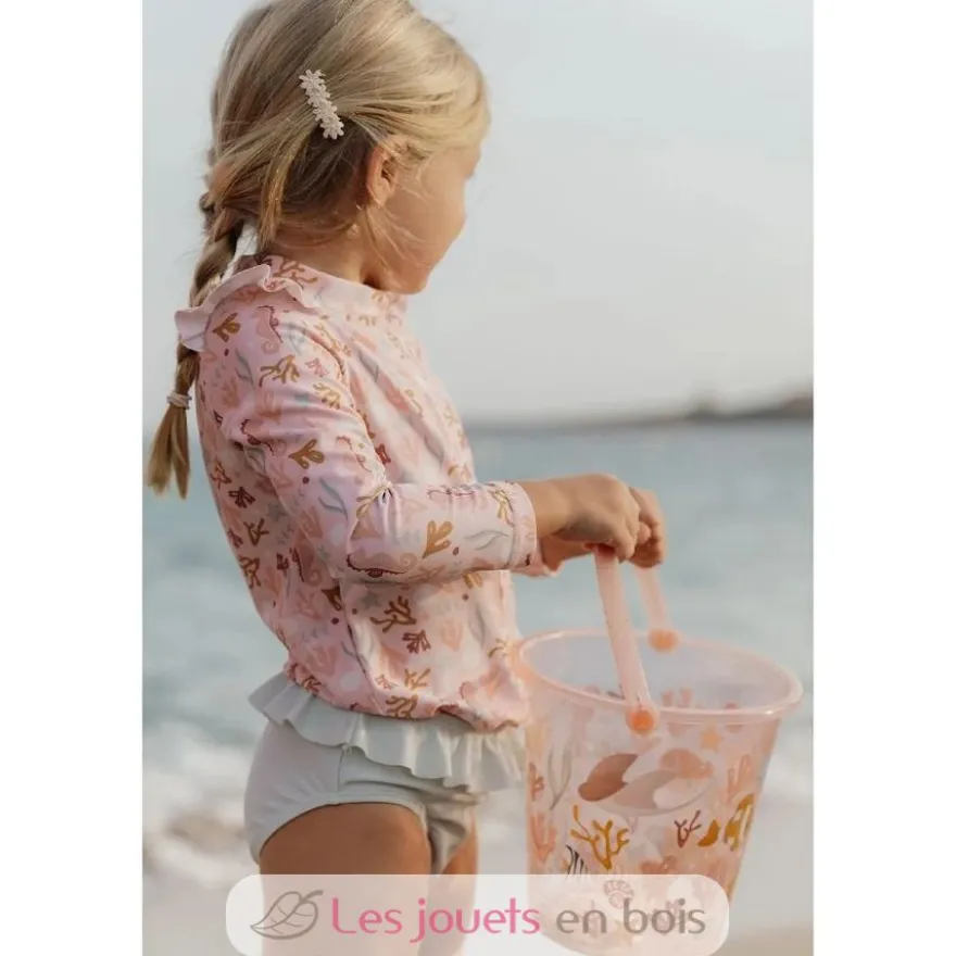 Seau de plage rose - Ocean Dreams - Little Dutch