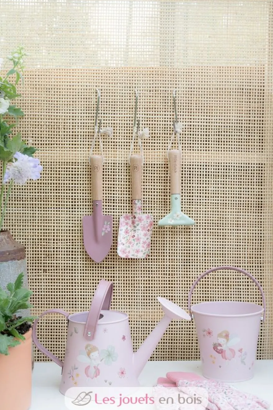 Seau rose Fairy Garden - Little Dutch