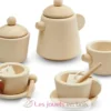 Service à thé - naturel - Plan Toys