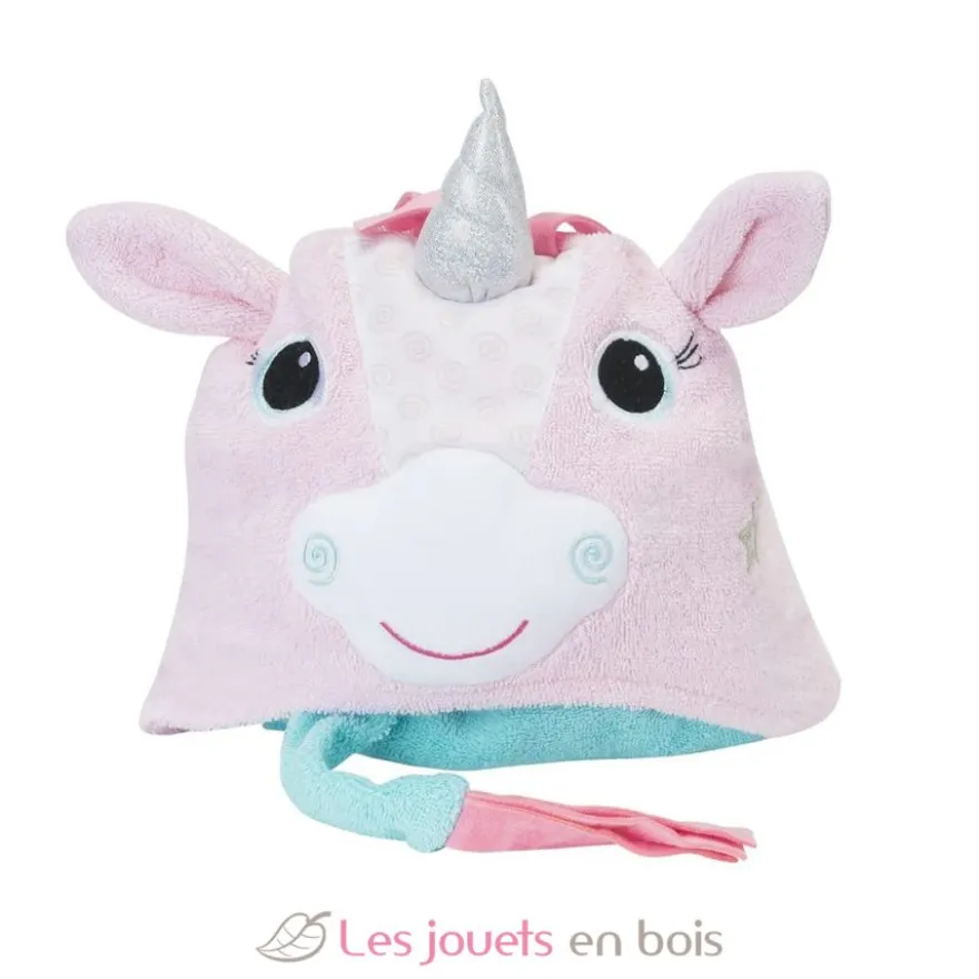 Serviette de bain enfant - Allie la licorne - Zoocchini