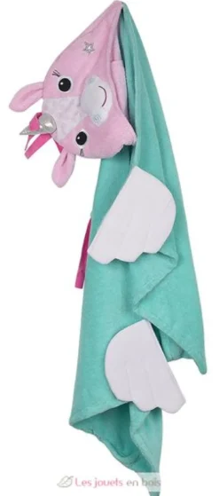 Serviette de bain enfant - Allie la licorne - Zoocchini