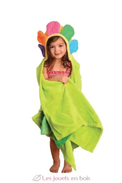 Serviette de bain enfant Fleur - Zoocchini