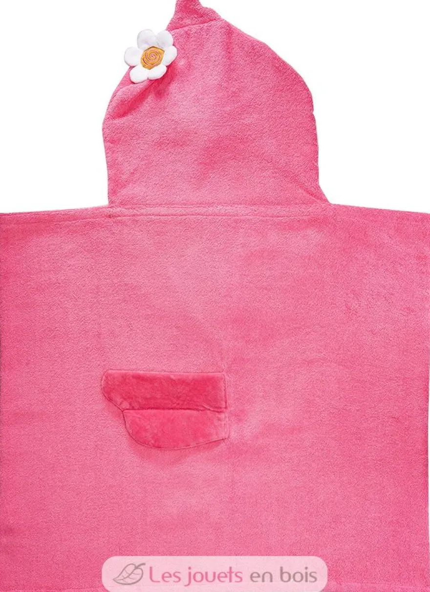 Serviette de bain enfant - Franny le flamant rose - Zoocchini