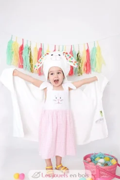 Serviette de bain enfant - lapin bella - Zoocchini