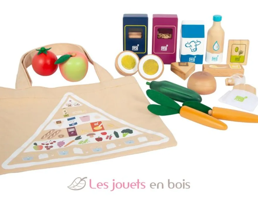 Set aliments végétarien Fresh multicolore Small Foot Compagny