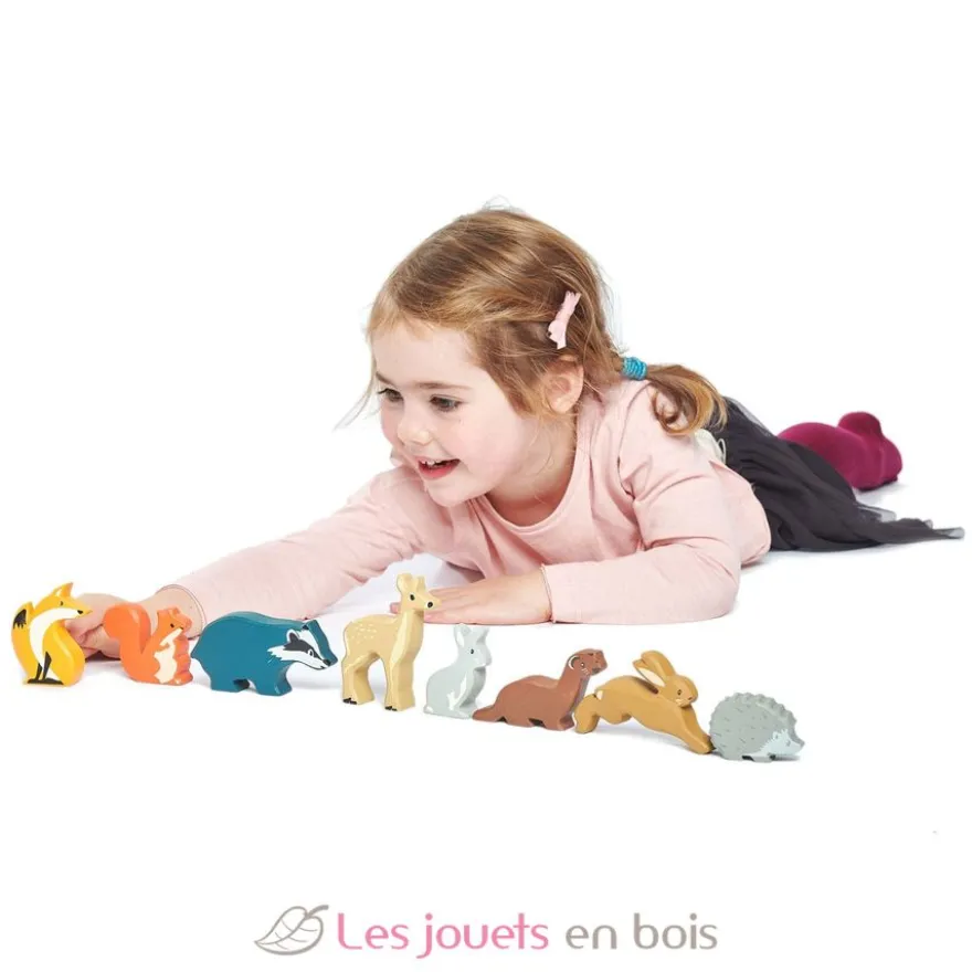 Set animaux en bois Forêt - Tender Leaf Toys