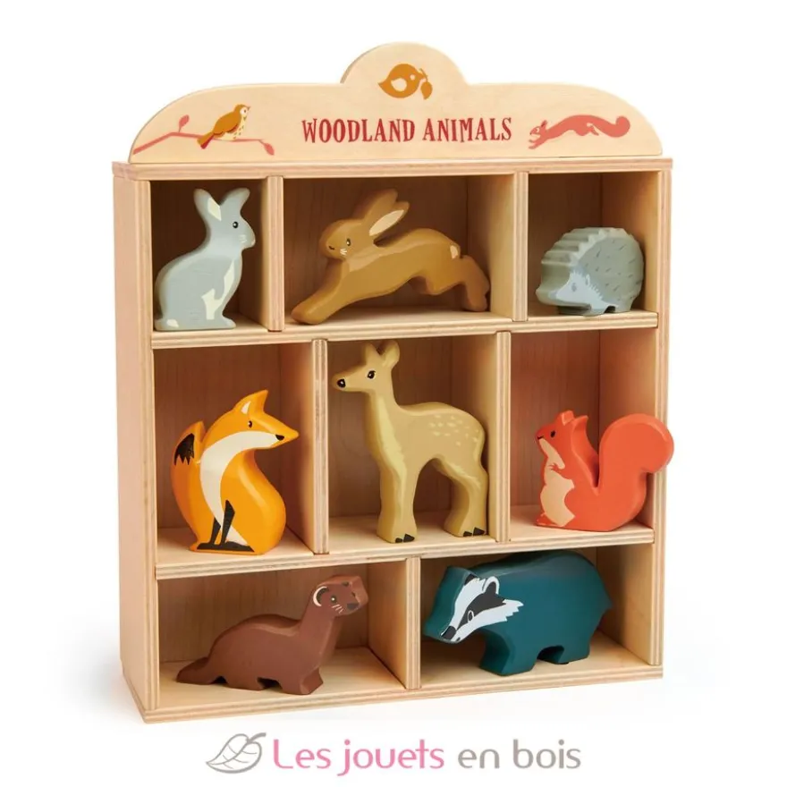 Set animaux en bois Forêt - Tender Leaf Toys