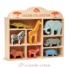 Set animaux en bois Safari - Tender Leaf Toys