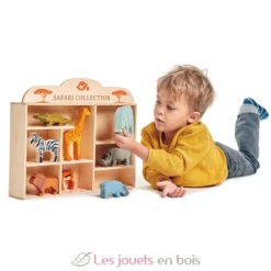 Set animaux en bois Safari - Tender Leaf Toys