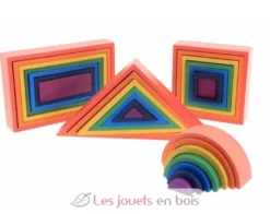 Set architecte Arc-en-ciel - TickiT