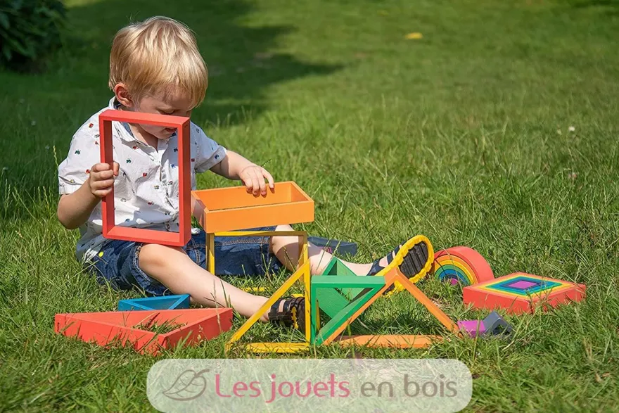 Set architecte Arc-en-ciel - TickiT