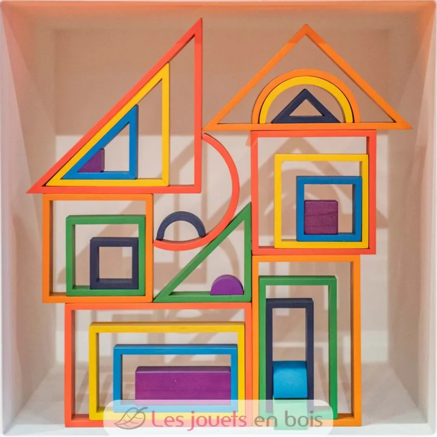Set architecte Arc-en-ciel - TickiT