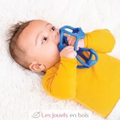 Set 2 balles silicone bleu - Nattou