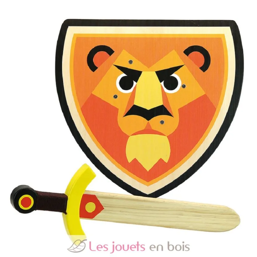 Set bouclier et épée Lion - Vilac