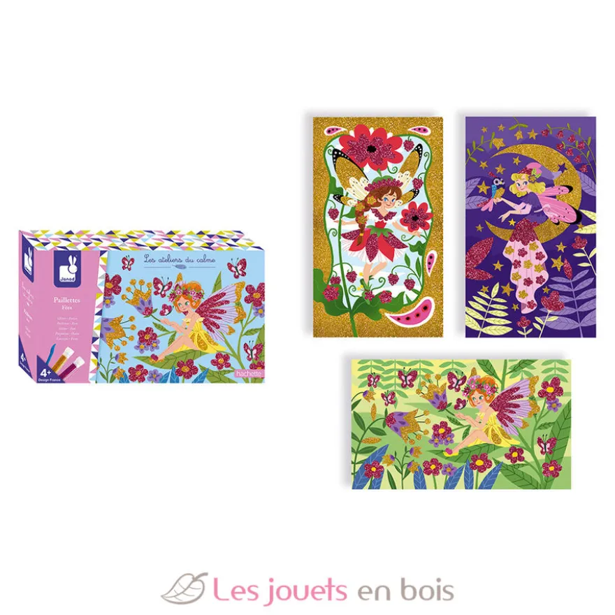 Set créatif Paillettes Fées - Janod