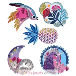 Set créatif Pixel Art Strass Jolies Décos - Janod