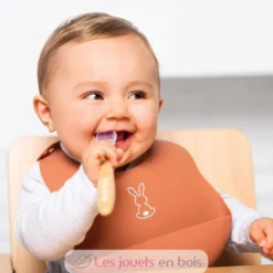 Set 4 cuillères en silicone - Nattou