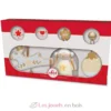Set déco Noël blanches 3 pcs - Sevi
